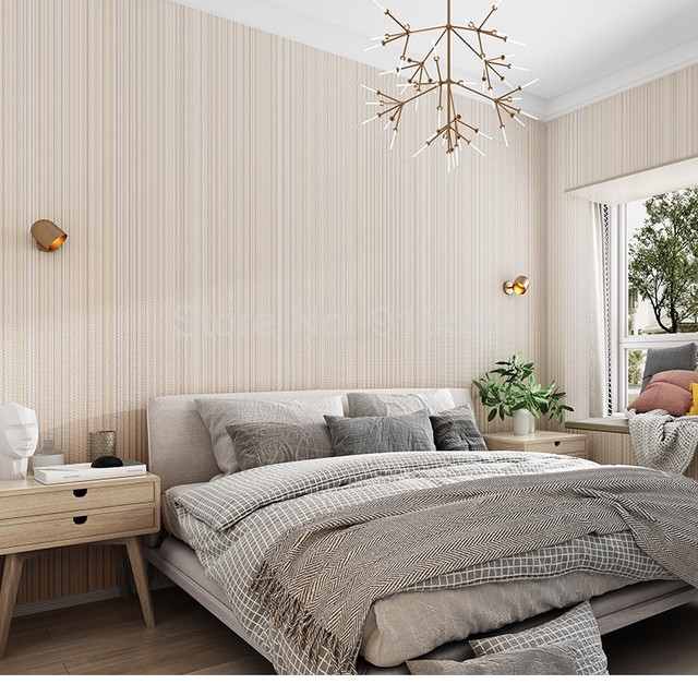 Nowoczesna nordycka tapeta 3D do sypialni, salonu i jadalni - luksusowy wystrój wodoodporny PCV - Wianko - 9