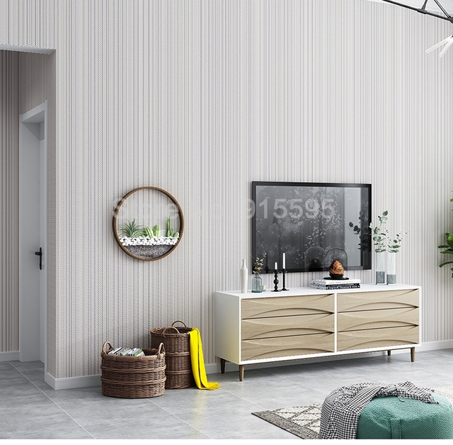 Nowoczesna nordycka tapeta 3D do sypialni, salonu i jadalni - luksusowy wystrój wodoodporny PCV - Wianko - 7