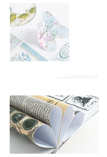 Naklejki Różowe Posy 20 strona - zestaw naklejek Vintage INS, stylowe wzory, dekoracyjne naklejki papeteria, niedźwiedzie, DIY, prezent - Wianko - 10