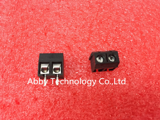 Złącze śrubowe PCB Block KF301-2P i KF301-5.0-2P (100 szt.) - 2Pin 5.0mm prosto, różne kolory - Wianko - 4