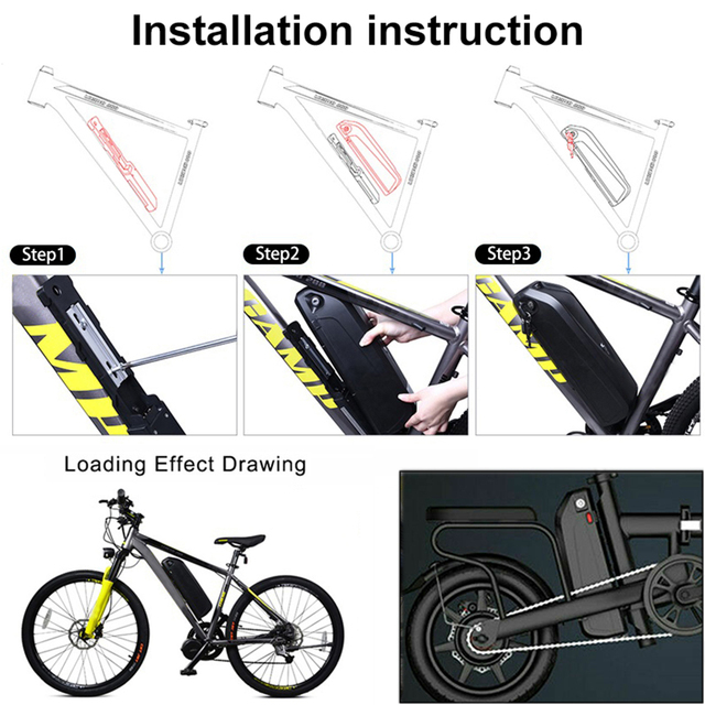 Podstawa montażowa baterii dolnej do roweru elektrycznego Ebike - Wianko - 9