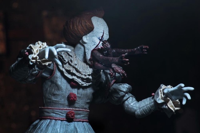 Figurka Pennywise z filmu Stephen King - oświetlenie LED, Joker Clown - PVC, akcja zabawkowa figurka na prezent - Wianko - 38