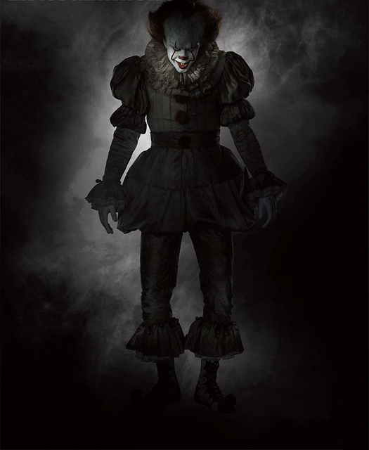 Figurka Pennywise z filmu Stephen King - oświetlenie LED, Joker Clown - PVC, akcja zabawkowa figurka na prezent - Wianko - 24