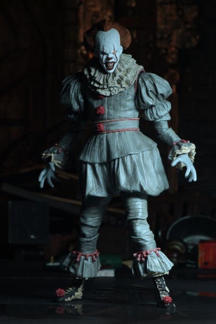 Figurka Pennywise z filmu Stephen King - oświetlenie LED, Joker Clown - PVC, akcja zabawkowa figurka na prezent - Wianko - 35