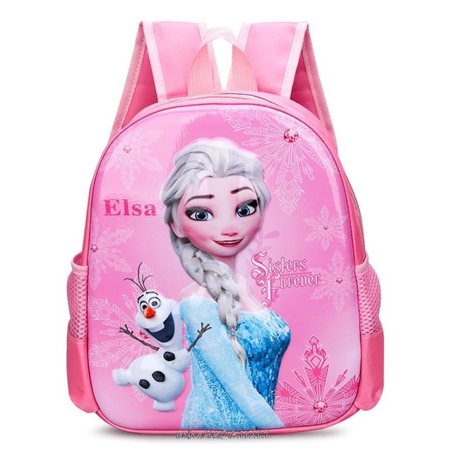 Plecak dziecięcy Disney z motywem księżniczek księżniczka Elsa z filmu Frozen - idealny dla przedszkolaków - Wianko - 2