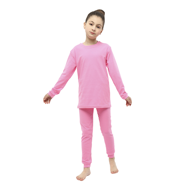 Zestawy nocne dla dziewczynek - miękkie piżamy z długimi rękawami, idealne na wiosnę i jesień, wykonane z przyjaznej dla skóry bawełny - Wianko - 13