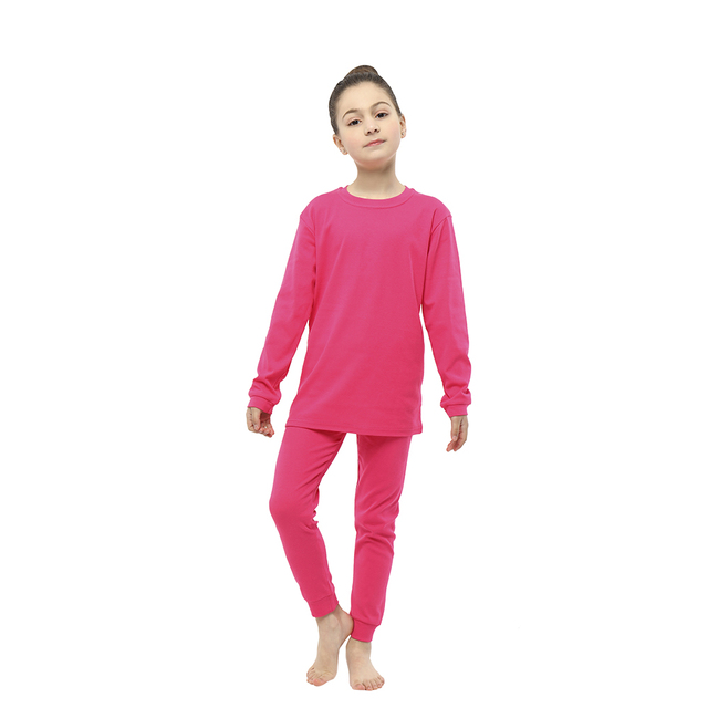 Zestawy nocne dla dziewczynek - miękkie piżamy z długimi rękawami, idealne na wiosnę i jesień, wykonane z przyjaznej dla skóry bawełny - Wianko - 6