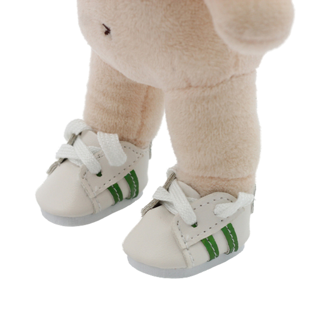 Buty sportowe dla lalek o wymiarach 4.5 x 2.7 cm, pasujące do 14-calowych lalek i 15-cm sukienek EXO - Wianko - 2