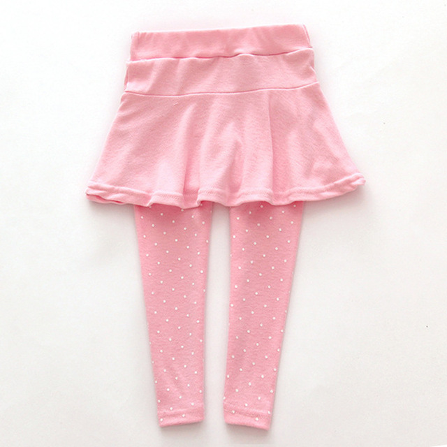 Dziewczęce spodnie legginsy ze spódnicą na wiosnę i jesień - Wianko - 23