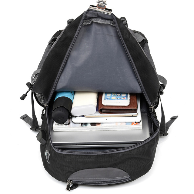Wodoodporny plecak turystyczny uniseks z ładowarką USB - 40L - Wianko - 67