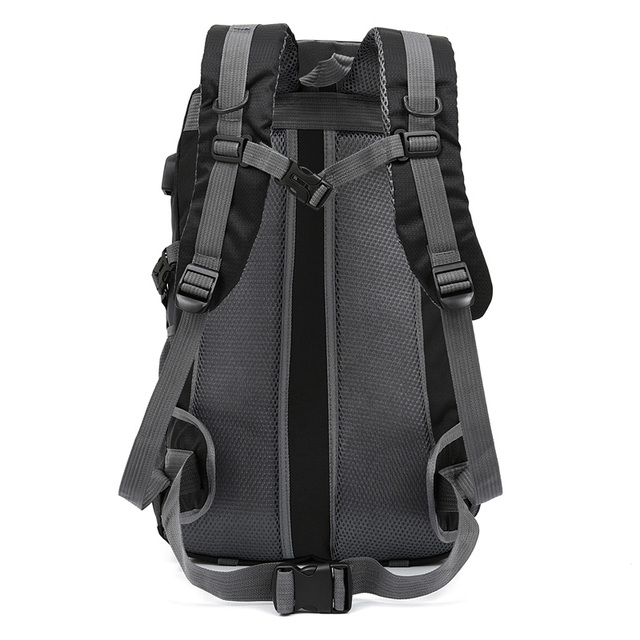 Wodoodporny plecak turystyczny uniseks z ładowarką USB - 40L - Wianko - 34