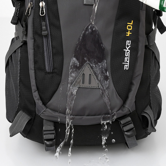 Wodoodporny plecak turystyczny uniseks z ładowarką USB - 40L - Wianko - 71