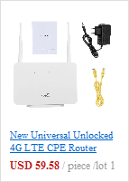 4G LTE CPE Modem Router z anteną zewnętrzną, LAN WAN RJ45, karta SIM - Wianko - 12