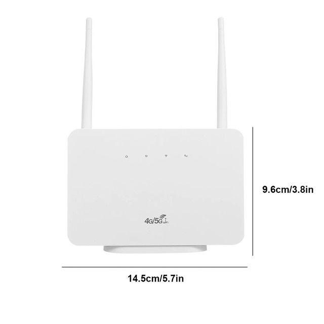 4G LTE CPE Modem Router z anteną zewnętrzną, LAN WAN RJ45, karta SIM - Wianko - 18
