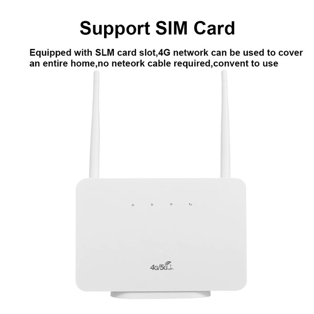 4G LTE CPE Modem Router z anteną zewnętrzną, LAN WAN RJ45, karta SIM - Wianko - 16