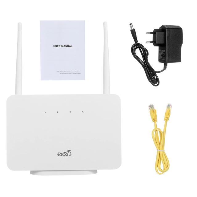 4G LTE CPE Modem Router z anteną zewnętrzną, LAN WAN RJ45, karta SIM - Wianko - 17