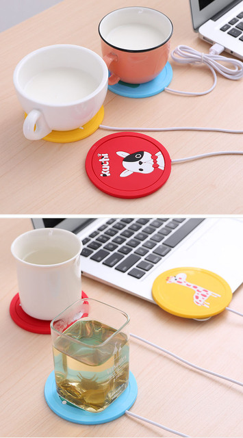 Podgrzewacz podkładka elektryczna Coaster USB do filiżanek kawy i herbaty - Wianko - 6