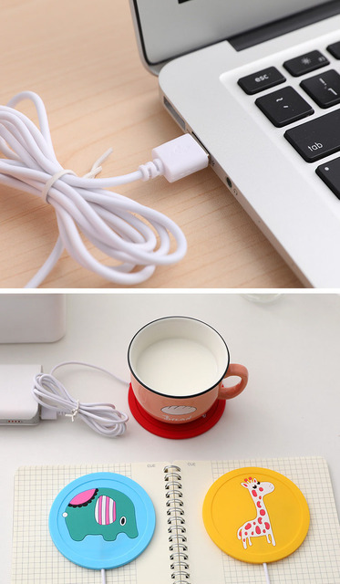 Podgrzewacz podkładka elektryczna Coaster USB do filiżanek kawy i herbaty - Wianko - 7