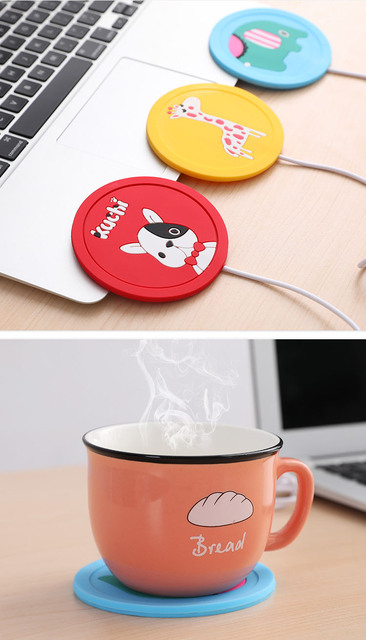Podgrzewacz podkładka elektryczna Coaster USB do filiżanek kawy i herbaty - Wianko - 8