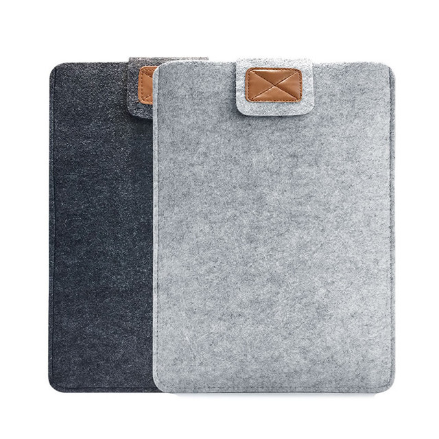 Solidna torba na laptopa z filcu z lekkim rękawem, etui na dokumenty i foldery - Wianko - 6