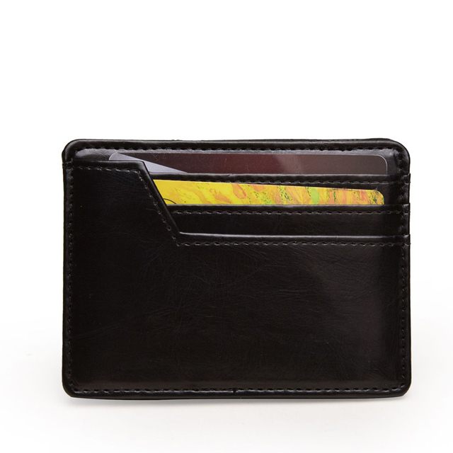 Portfel skórzany męski z miejscem na karty kredytowe i pieniądze, mini torebka - Wianko - 6