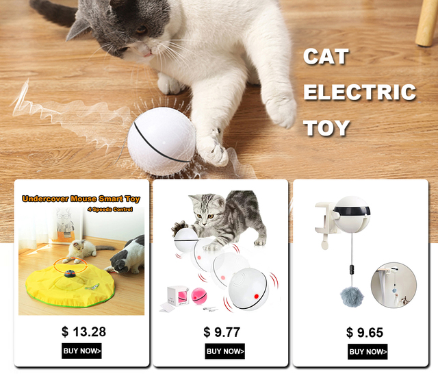 Interaktywna zabawka dla kota - tunel, pióro i puszyste myszy - Wianko - 3