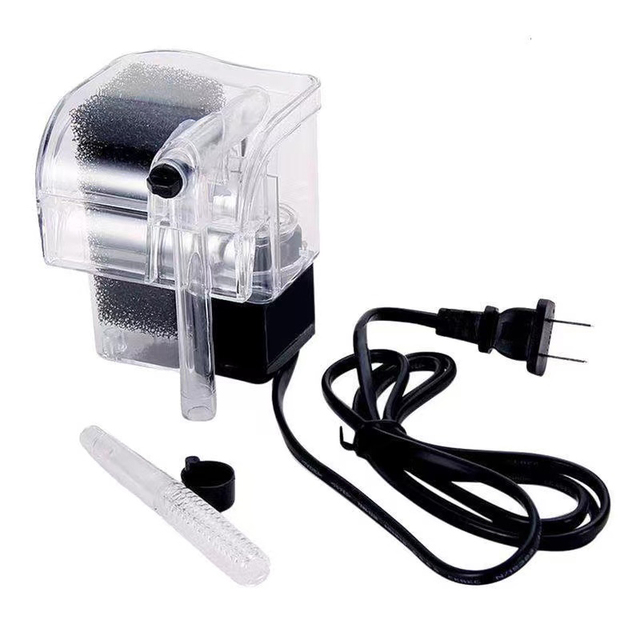 Filtr akwariowy zewnętrzny Mini, pompka wodna z rozłączalnym zatapialnym filtrem tlenowym - akcesoria do akwarium - Wianko - 9