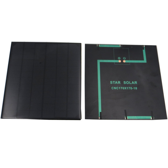 Panel słoneczny 2 sztuki x 4.5 W 18 V DIY ładowarka mini panel słoneczny Chiński moduł układ słoneczny komórki dla telefonów komórkowych i zabawek - Wianko - 21