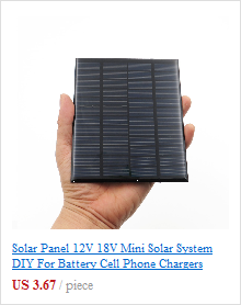 Panel słoneczny 2 sztuki x 4.5 W 18 V DIY ładowarka mini panel słoneczny Chiński moduł układ słoneczny komórki dla telefonów komórkowych i zabawek - Wianko - 13