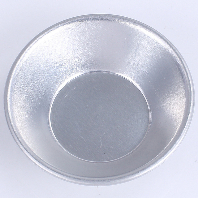 Forma do ciasta styl Tart jajek - zestaw 5 sztuk/worek, w kształcie okrągłych foremek Custard Tin, wykonanych z aluminium - Wianko - 8