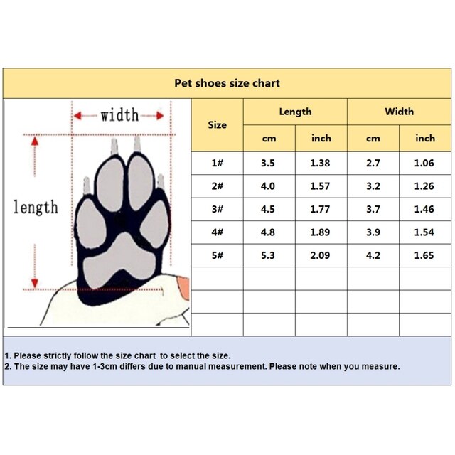 Zestaw 4 butów dla małych psów - ciepłe, wodoodporne, z futrem, idealne na zimę - Chihuahua, Yorkie - Wianko - 1