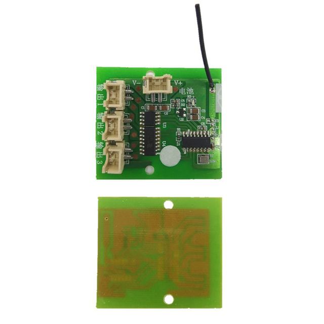 2.4G RC nadajnik 6-kanałowy samochód DIY Model z odbiornikiem, zasilanie 6-15V, akcesoria samochodowe - Wianko - 33