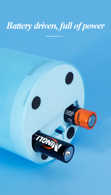 Elektryczna temperówka do ołówków TENWIN Candy, bateria, kolor okrągły, dla ołówków o grubości 6-8mm - Wianko - 7