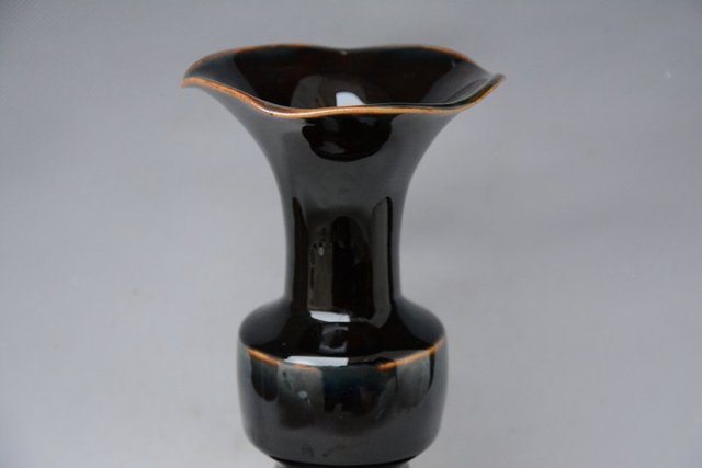 Czarna glazurowana miska z porcelany z epoki SongDynasty – unikatowa ręcznie malowana dekoracja i kolekcjonerskie ozdoby - Wianko - 6