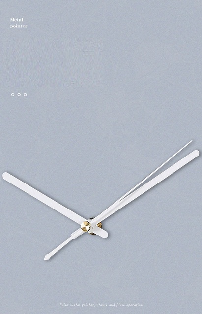 Nowoczesny zegar ścienny nordycki, minimalistyczny, z kwarcowym mechanizmem - Wianko - 6