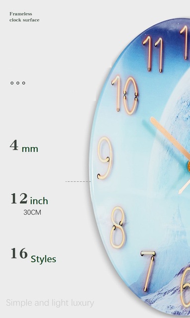 Nowoczesny zegar ścienny nordycki, minimalistyczny, z kwarcowym mechanizmem - Wianko - 5