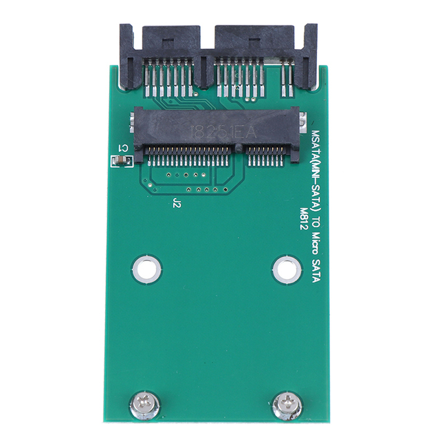 Konwerter karty Micro SATA do Mini PCIe PCI-e mSATA SSD 1.8 - kabel i złącza komputerowe - Wianko - 4