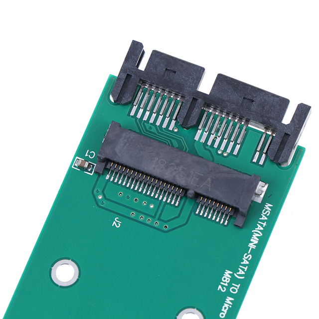 Konwerter karty Micro SATA do Mini PCIe PCI-e mSATA SSD 1.8 - kabel i złącza komputerowe - Wianko - 5