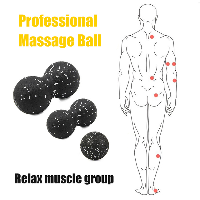 Piłka do masażu orzechowego EPP - relaksujące mięśnie, crossfit, joga, przeciwbólowo - Wianko - 14