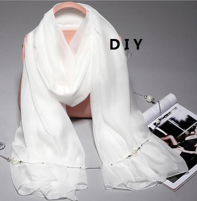 Główny kostium z nowej czystej tkaniny jedwabiu szyfonowej - cienki 100% jedwab - modne tkaniny - hurtownia DIY - Wianko - 30