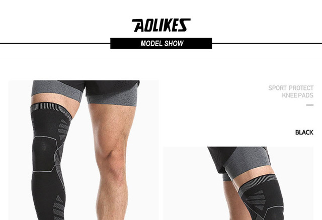 Ochraniacz kolana AOLIKES elastyczny Brace do biegania, koszykówki, siatkówki, piłki nożnej, rowerowy - Wianko - 10