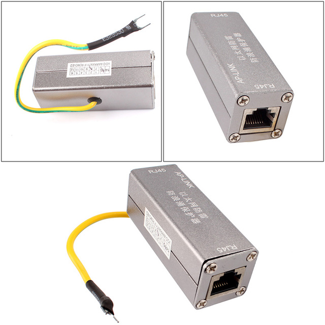 RJ45 Adapter Ethernet zabezpieczenie przeciwprzepięciowe - Wianko - 2