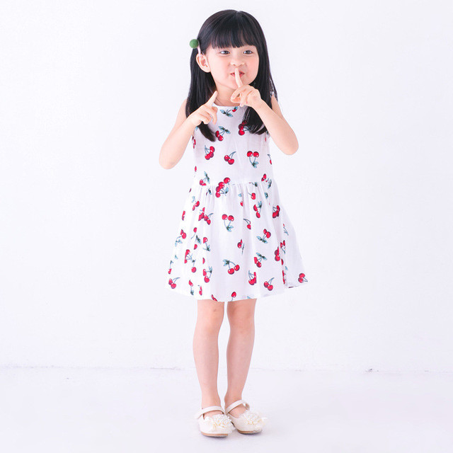Princesse dzieci sukienka letnia bez rękawów dla małych dziewcząt, idealna na imprezy, śluby i urodziny - Wianko - 6