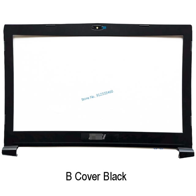 LCD do laptopa MSI GS40/MS-14A1/MS-14A2/GS43VR, czarna tylna i przednia pokrywa - Wianko - 4