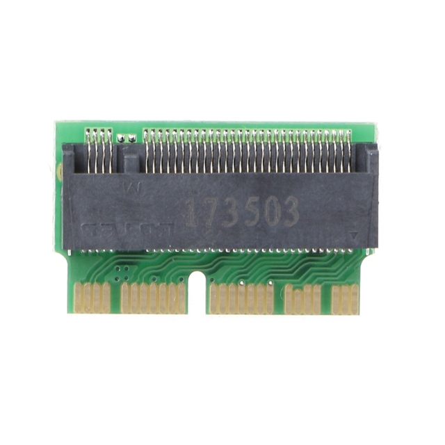 Adapter kart M Key M.2 PCI-e do interfejsu 12 + 16-pin AHCI SSD dla MacBook Air A1465 A1466 Apple Pro A1398 A1502 A1419 NGF - Wianko - 1