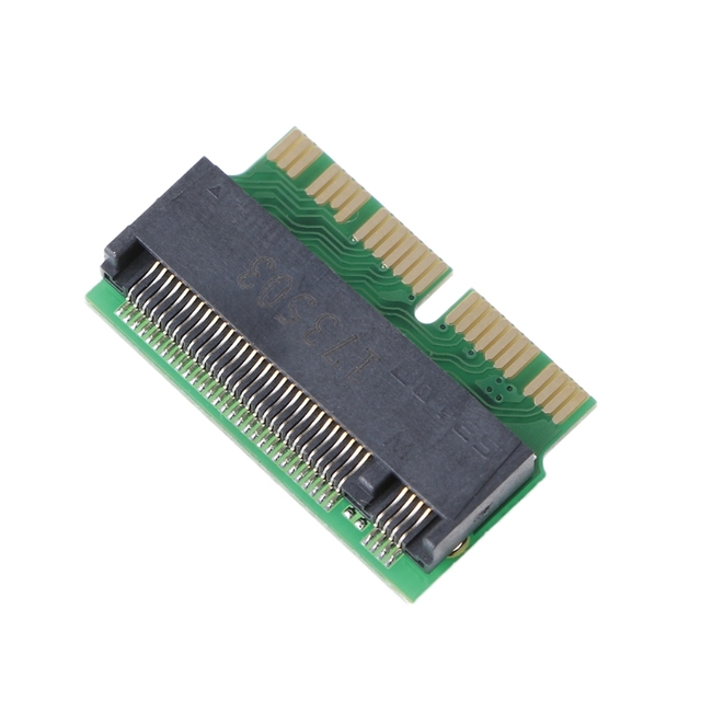 Adapter kart M Key M.2 PCI-e do interfejsu 12 + 16-pin AHCI SSD dla MacBook Air A1465 A1466 Apple Pro A1398 A1502 A1419 NGF - Wianko - 3