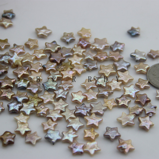 Duże naturalne koraliki słodkowodne w kształcie perły barokowe, 10-12mm, biżuteria DIY dla kobiet - Wianko - 1