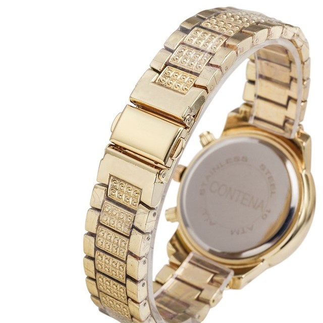 Srebrne luksusowe damskie zegarki z kryształami i diamentami Montre Femme Relogio Feminino 2021 - Wianko - 20