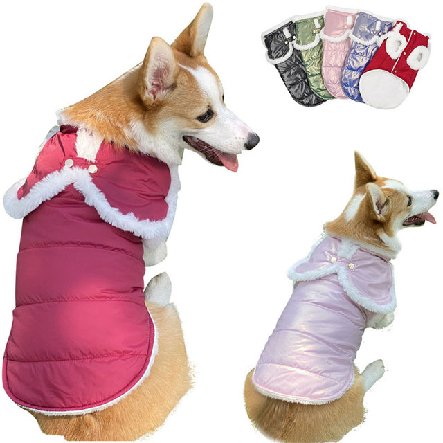 Zimowy płaszcz dla psa - nowość! Ciepła kurtka dla szczeniaka, świetna ochrona przed zimą. Słodki kostium dla małych psów - mopsów i buldogów francuskich - Wianko - 4