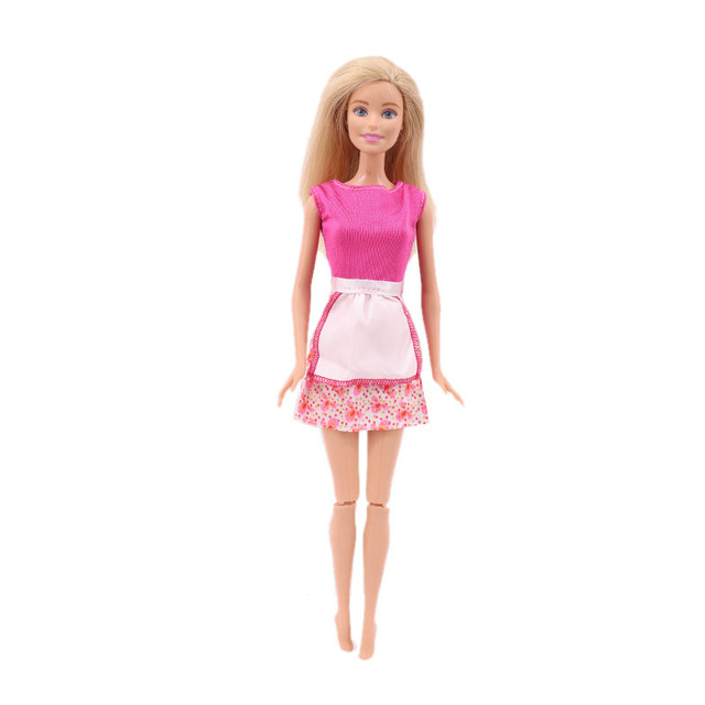 Lalka w eleganckiej i wspaniałej sukni wieczorowej Fit 1/12 do lalki Barbie - świąteczny prezent urodzinowy - Wianko - 11